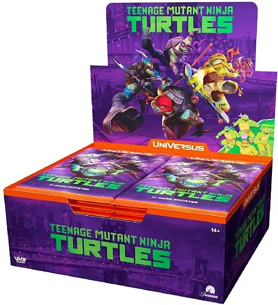 UNIVERSUS CCG: TEENAGE MUTANT NINJA TURTLES BOOSTER DISPLAY - EN